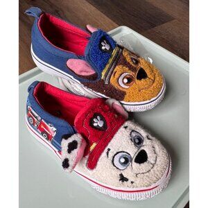 $7 WHEN BUNDLED Paw Patrol Toddler 3D Plush Marshall Chase Slip-On Shoes